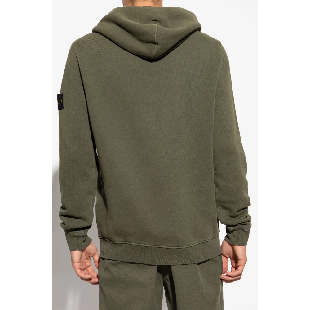 Stone Island Capuchontrui Green Heren