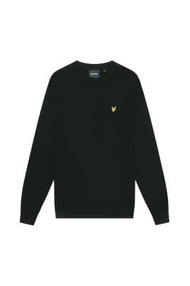 Cotton Merino Crew Neck Jumper