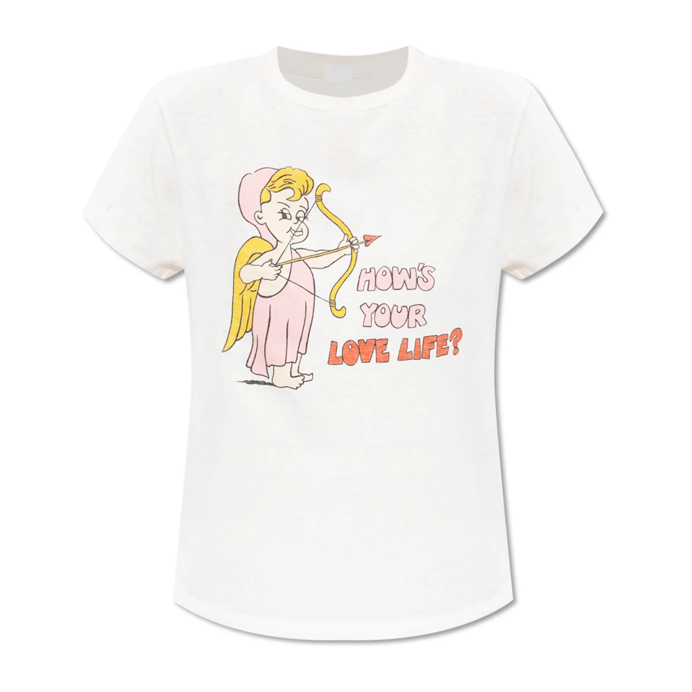 Re/Done - Tops > T-Shirts - White - Re/Done - Modalova