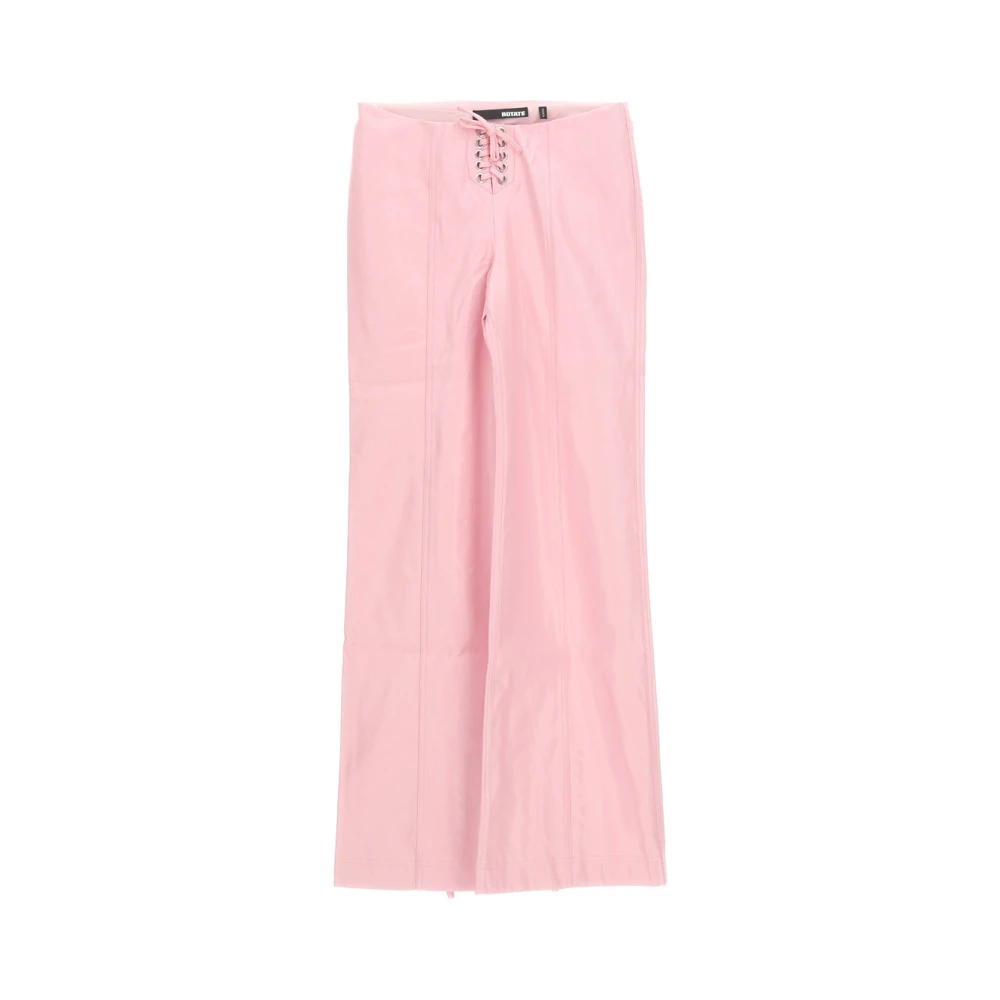 Rotate Birger Christensen Trousers Pink Dames