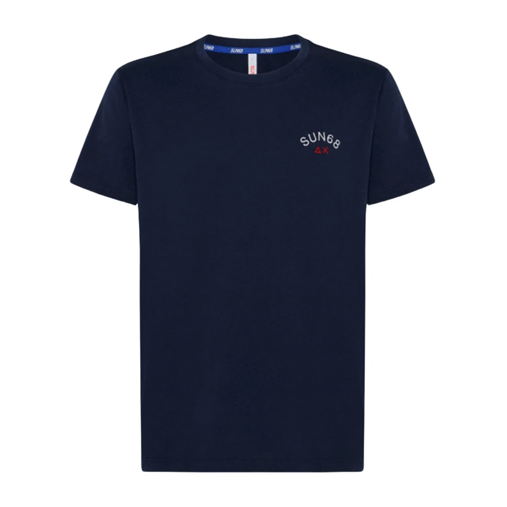 Sun68 T-shirt met korte mouwen Blue Heren