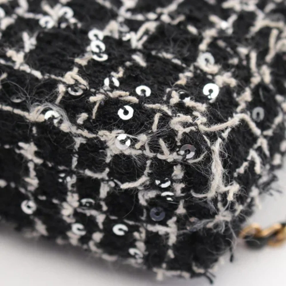 Chanel Vintage Pre-owned Fabric chanel-bags Black Dames