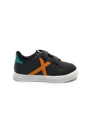 Sneaker Mini Rete Nero/Arancione/Verde Taglia 36