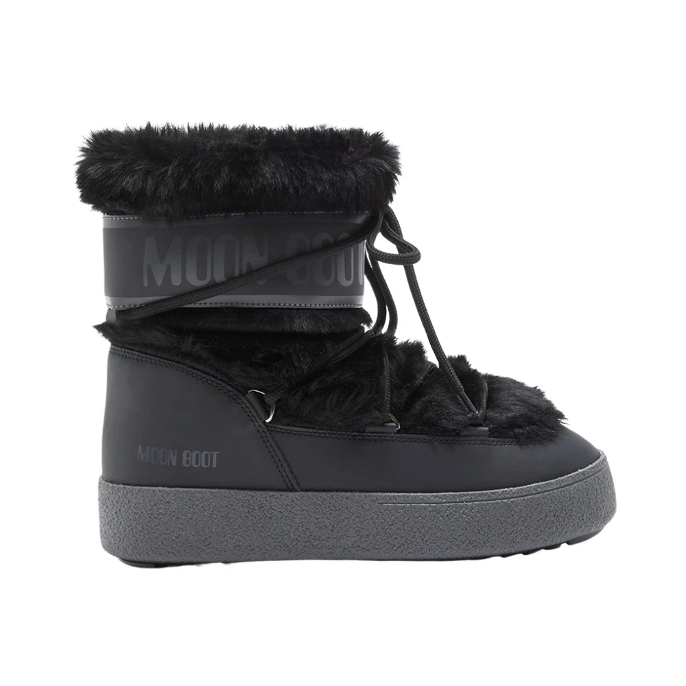 Moon Boot Women's Black Skiing & Snowboarding, 3 Uk, Ltrack Low
