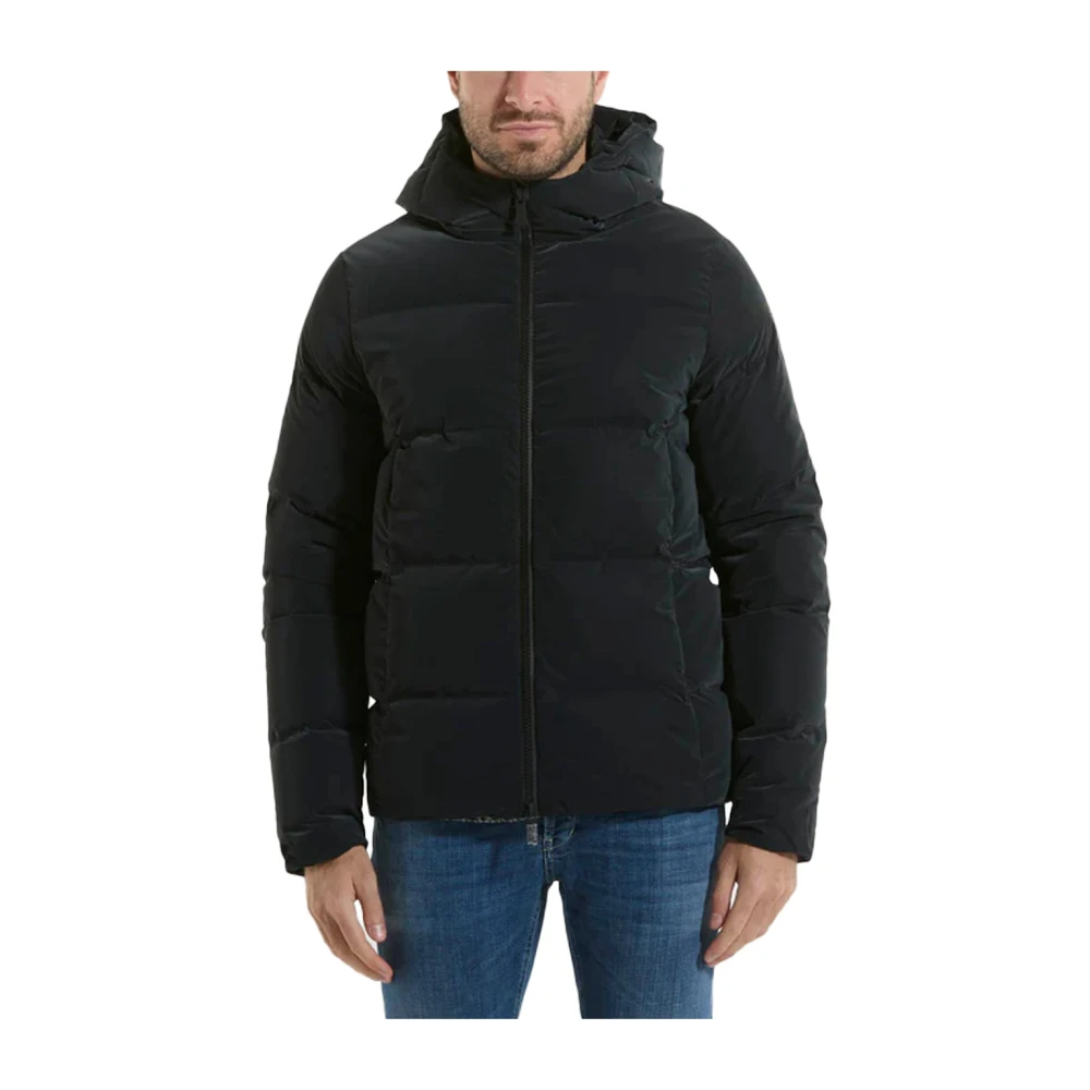 RRD Kort donsjack met capuchon Black Heren