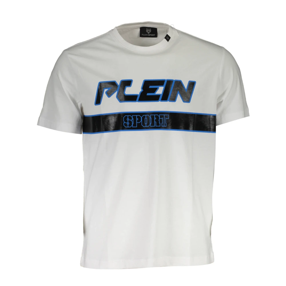 Plein Sport Men's White T-Shirt Maniche Corte