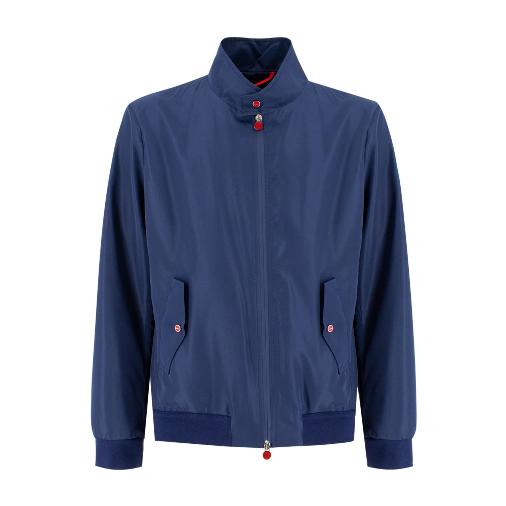 Kiton Klassieke Lichtgewicht Ritsjas Blue Heren