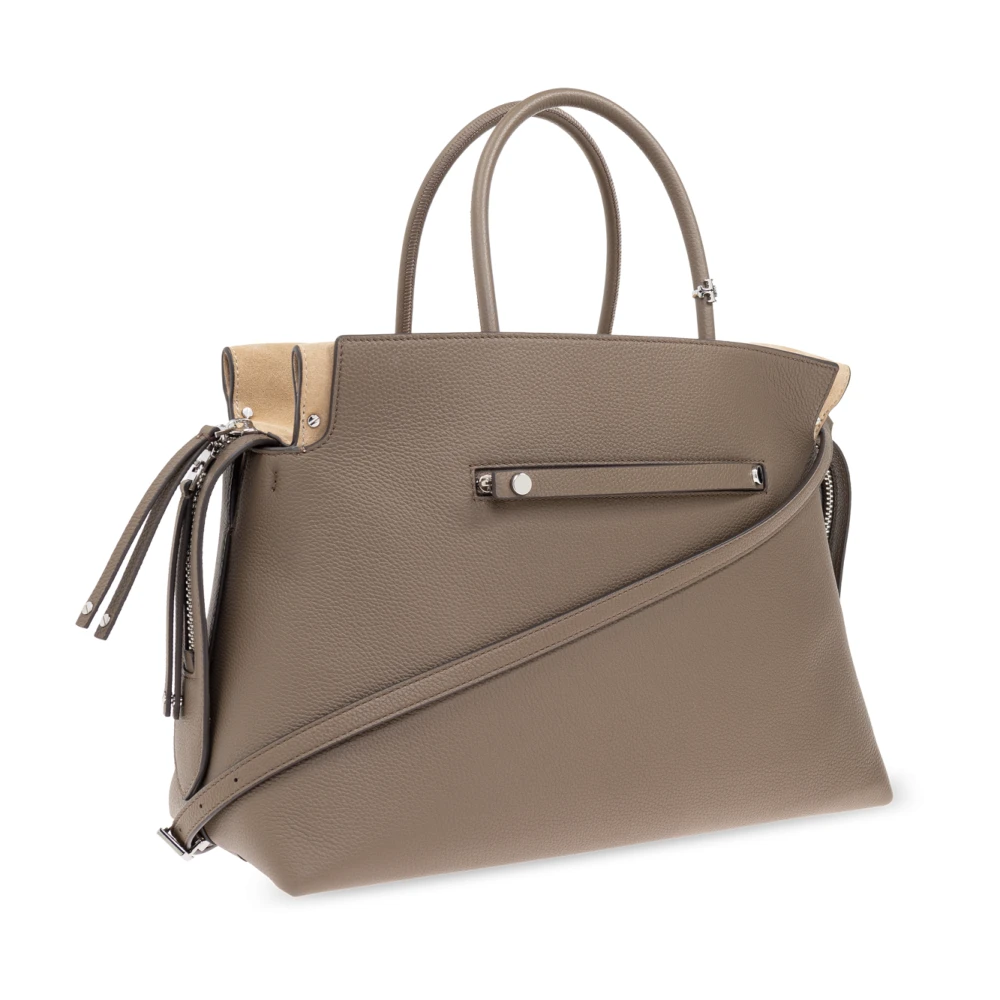 TORY BURCH Tas Mercer type Shopper Brown Dames