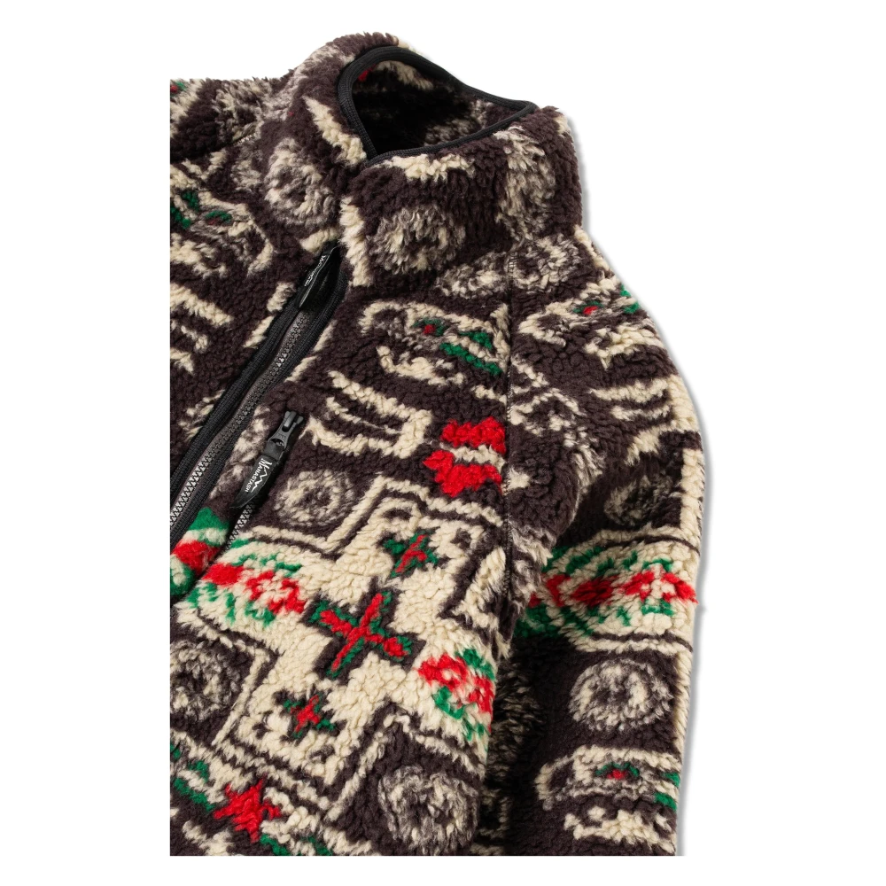 Manastash Chimayo Fleece Jas Bruin Multicolor Heren