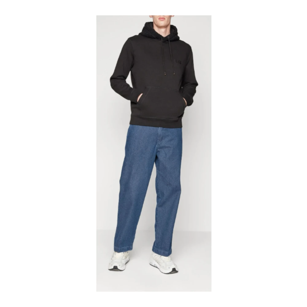 Hugo Boss Heren Weteddy Sweatshirt Black Heren