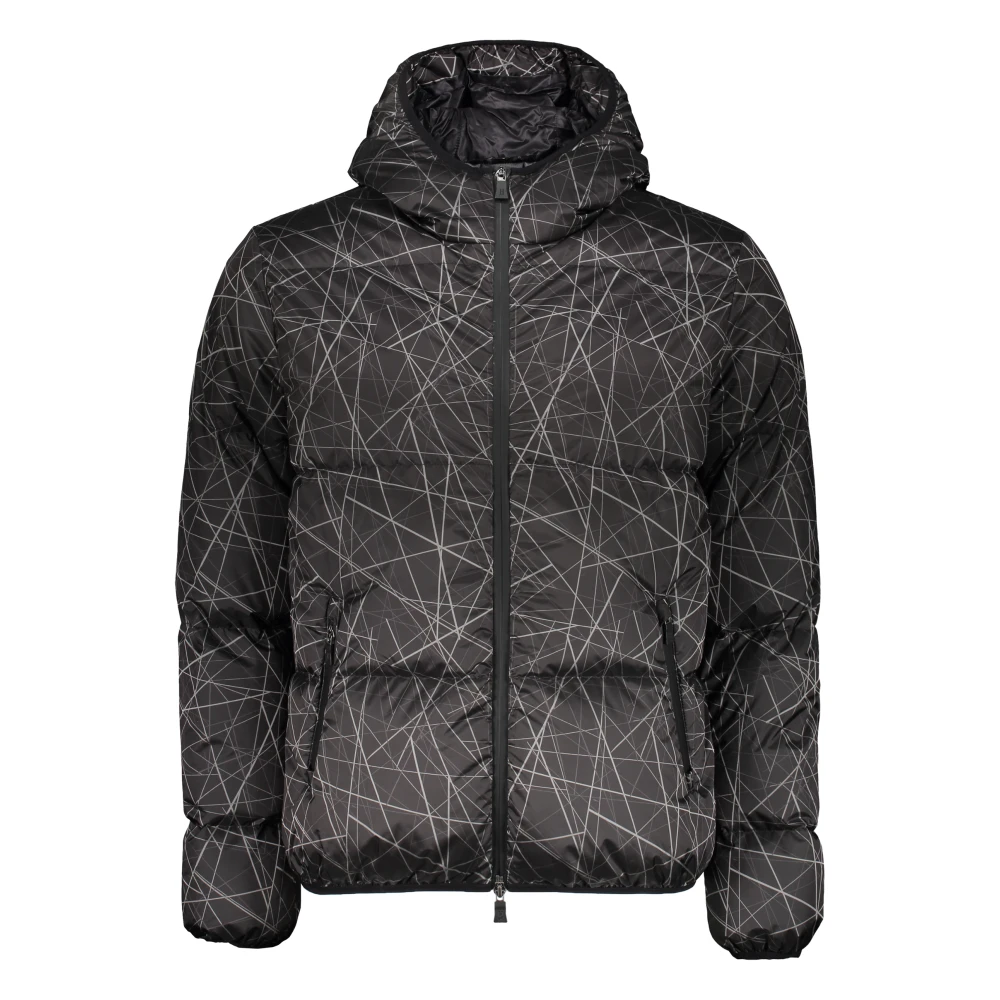 Herno Waterdichte Donsjas met Capuchon Black Heren