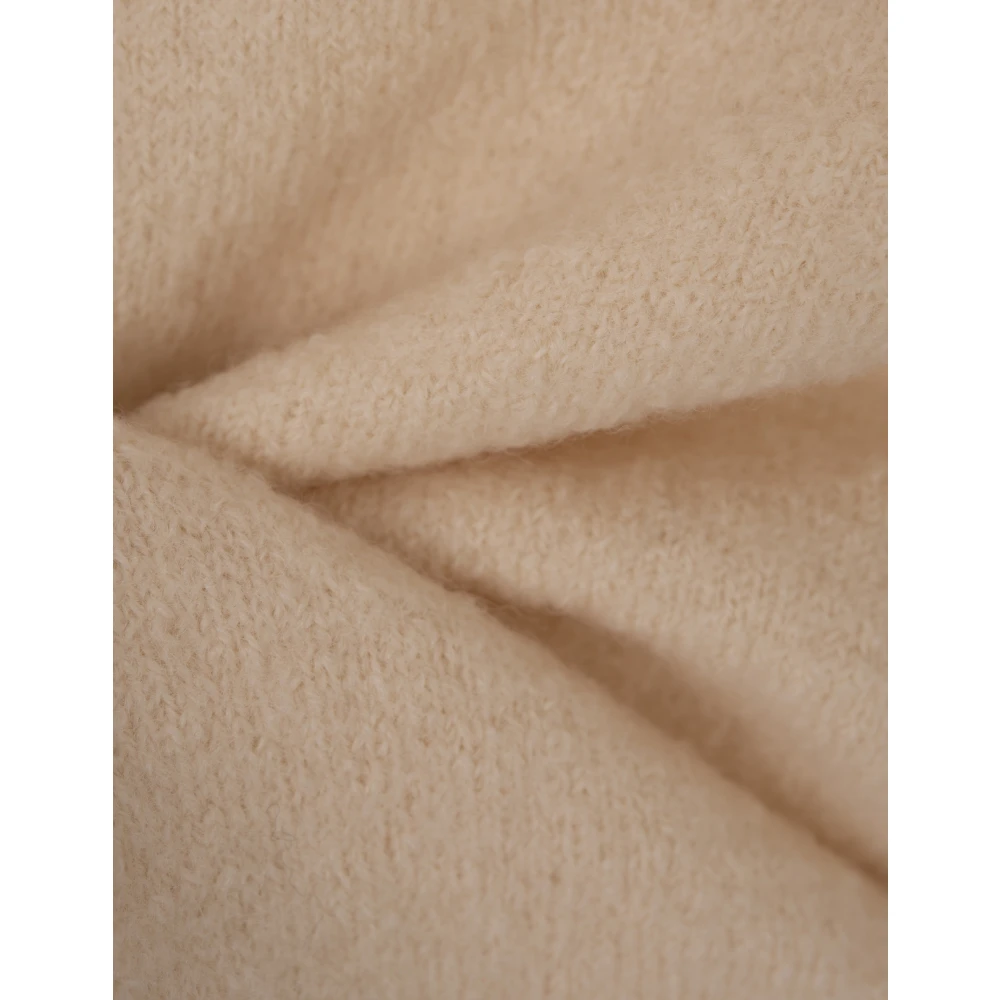 Jil Sander Witte Merinowol Ronde Hals Trui White Dames