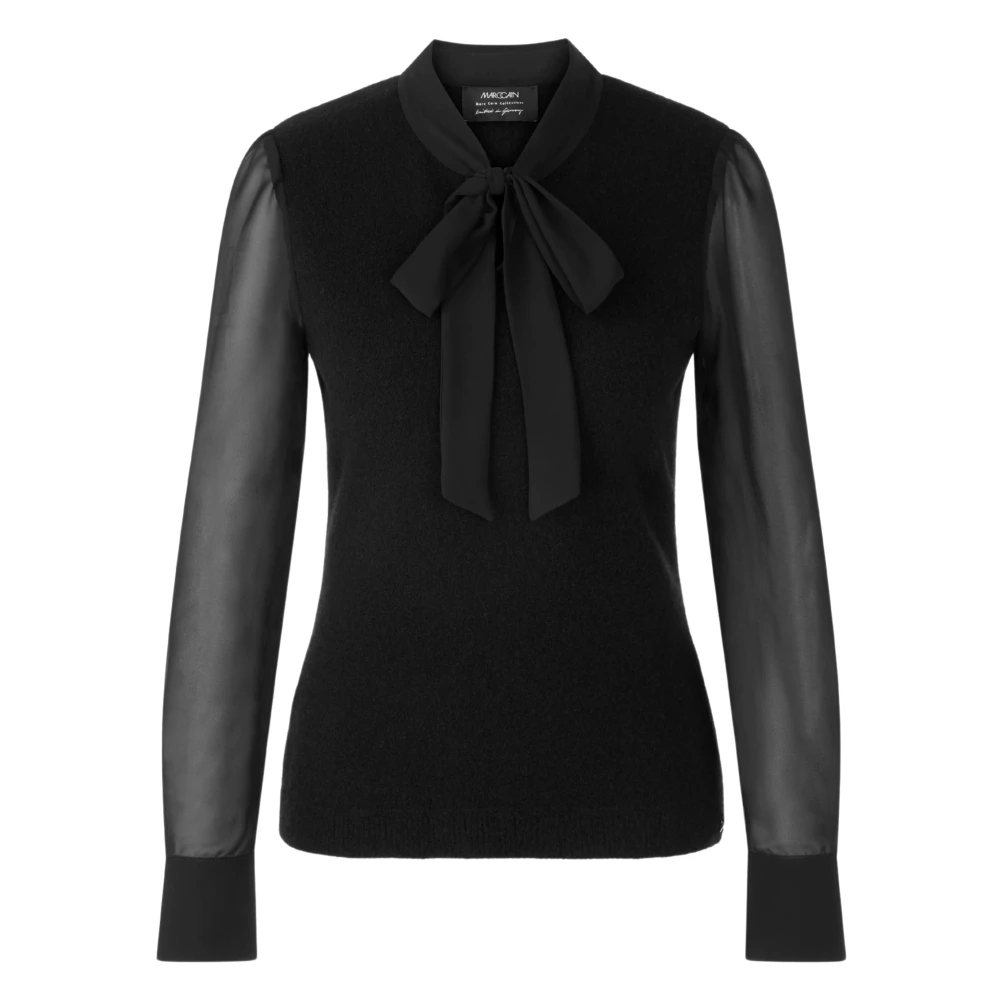 Marc Cain Women's Black Sweater Zc 41.38 M30