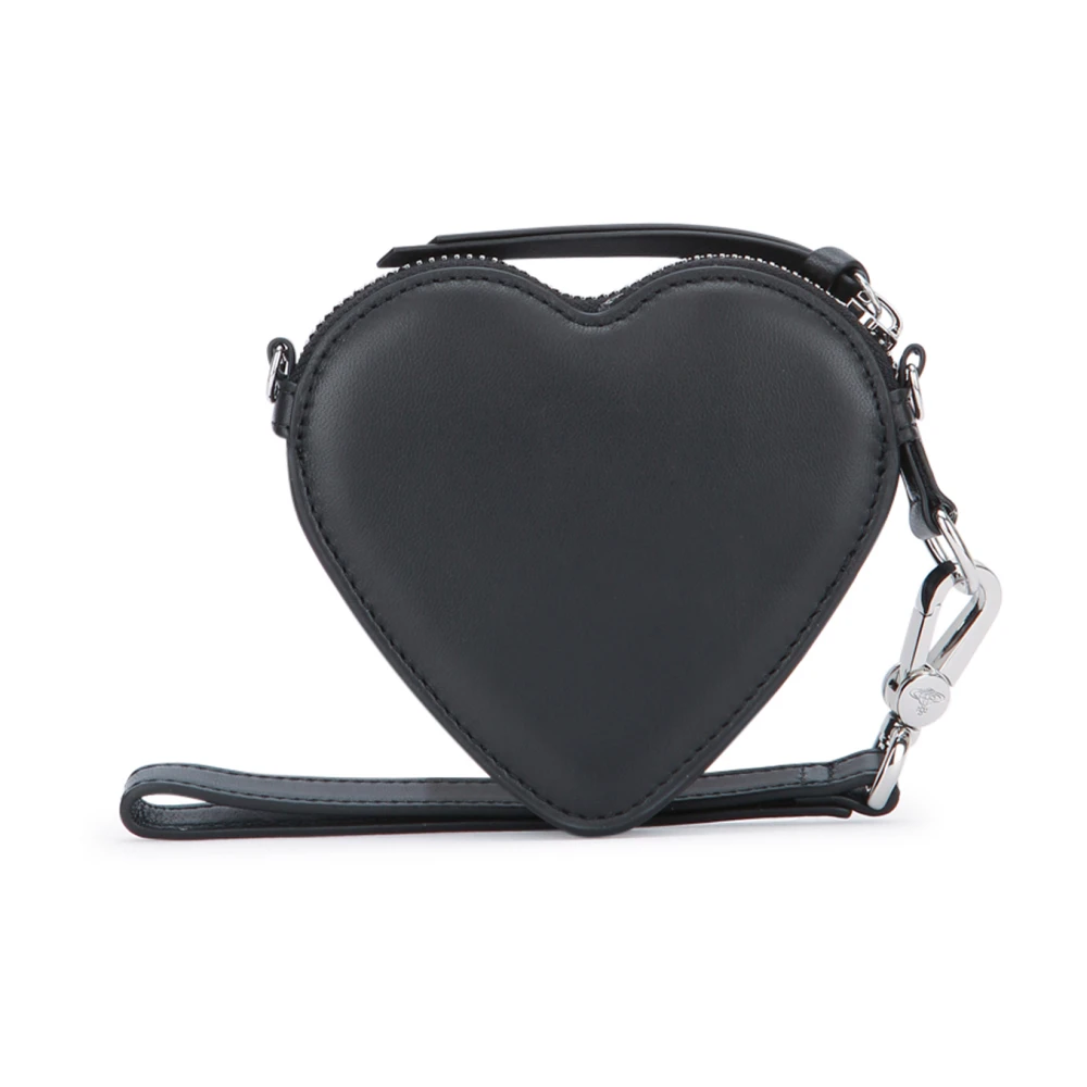 Vivienne Westwood Stijlvolle Leren Tas voor Vrouwen Black Dames