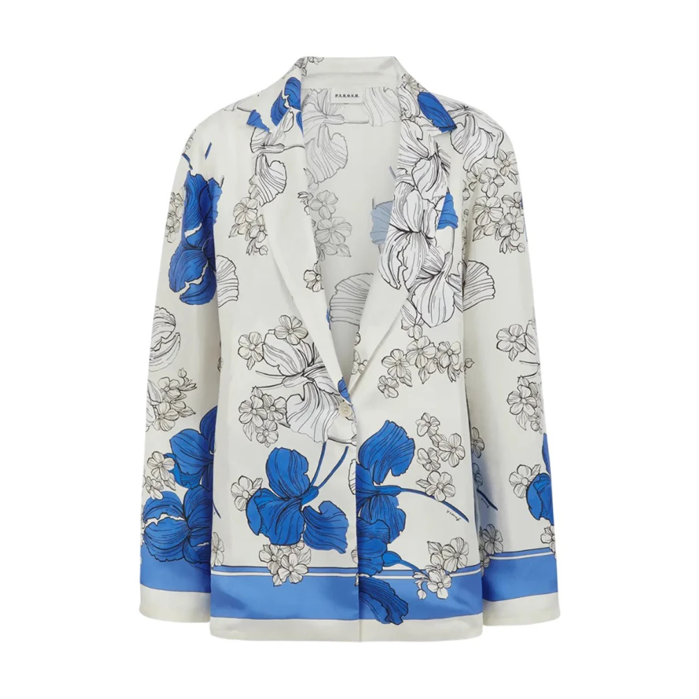 P.a.r.o.s.h. Elegante Serenella Casual Jas Multicolor Dames