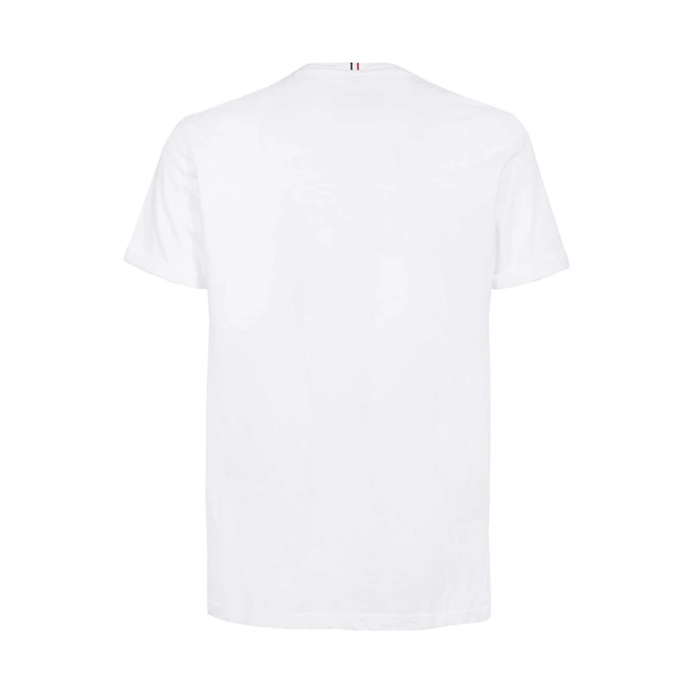Les Deux Katoenen Logo T-shirt White Heren