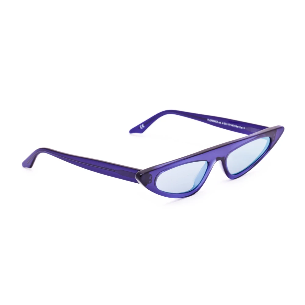 Andy Wolf Handgjorda Lila Acetat Solglasögon Florence-d Purple, Herr