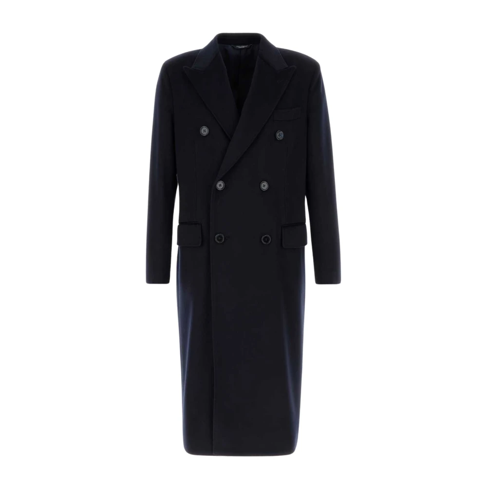 Dolce & Gabbana Uomo Blu Cappotti, L, New,