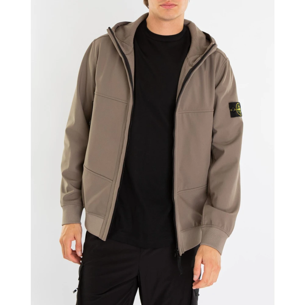 Stone Island Licht buitenkleding voor heren Brown Heren