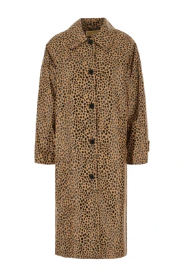 Cheetah Print Balmacaan Kappa