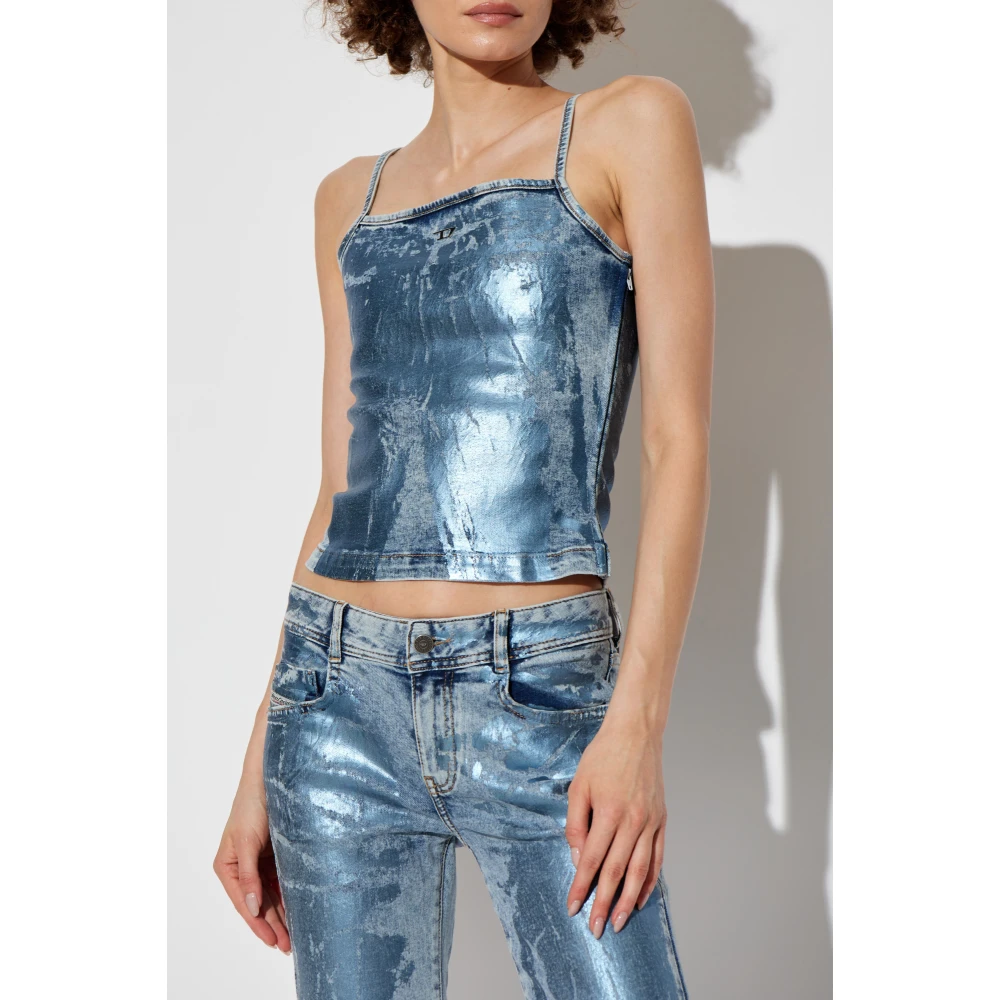 Diesel Top De-Ila-S Blue Dames
