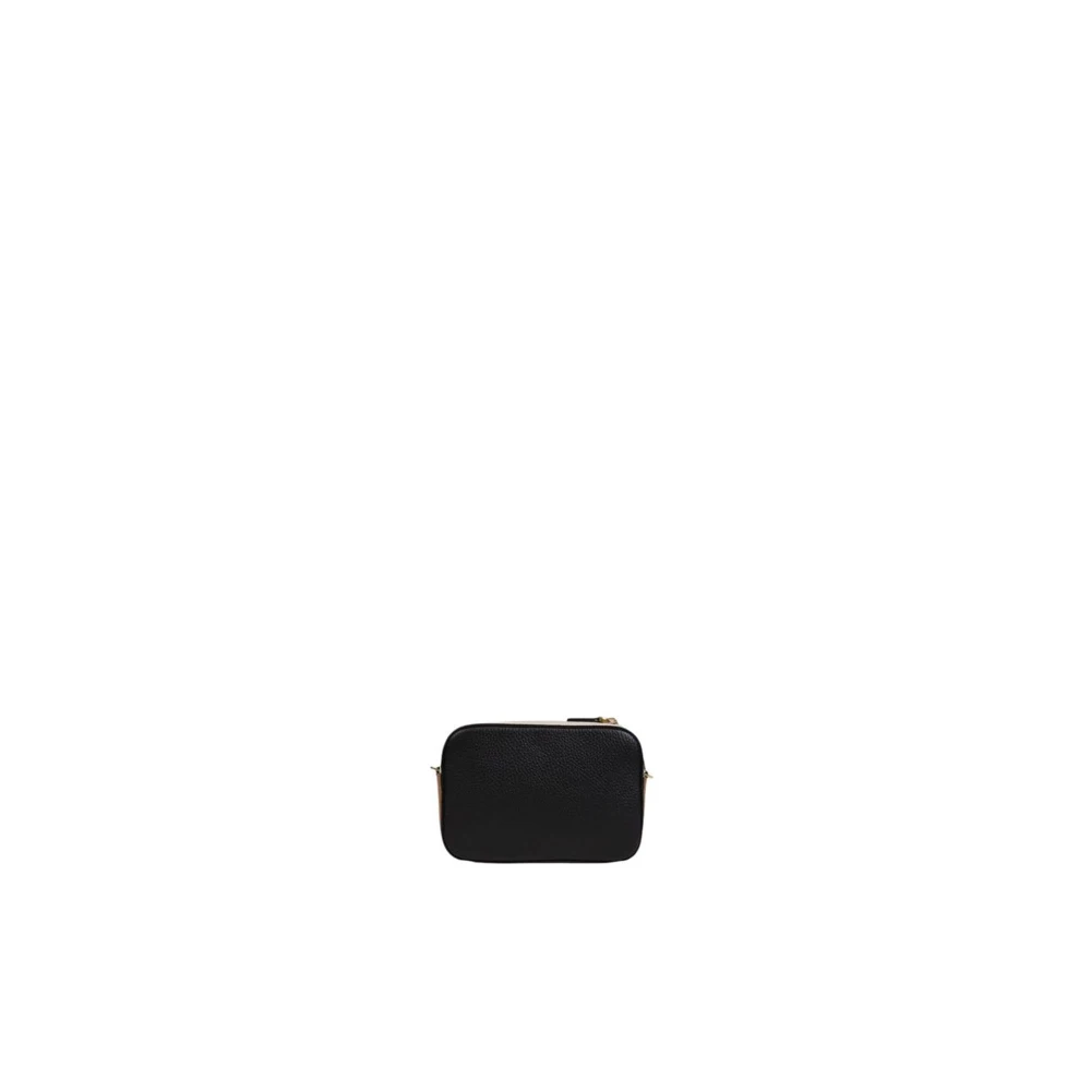 Coccinelle Luxe Zwarte Leren Handtas Premium Ambacht Black Dames