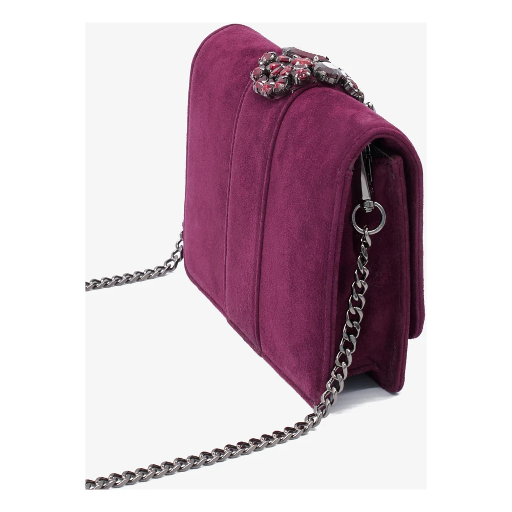 Alma en Pena Schoudertas met Juweeldetail Red Dames