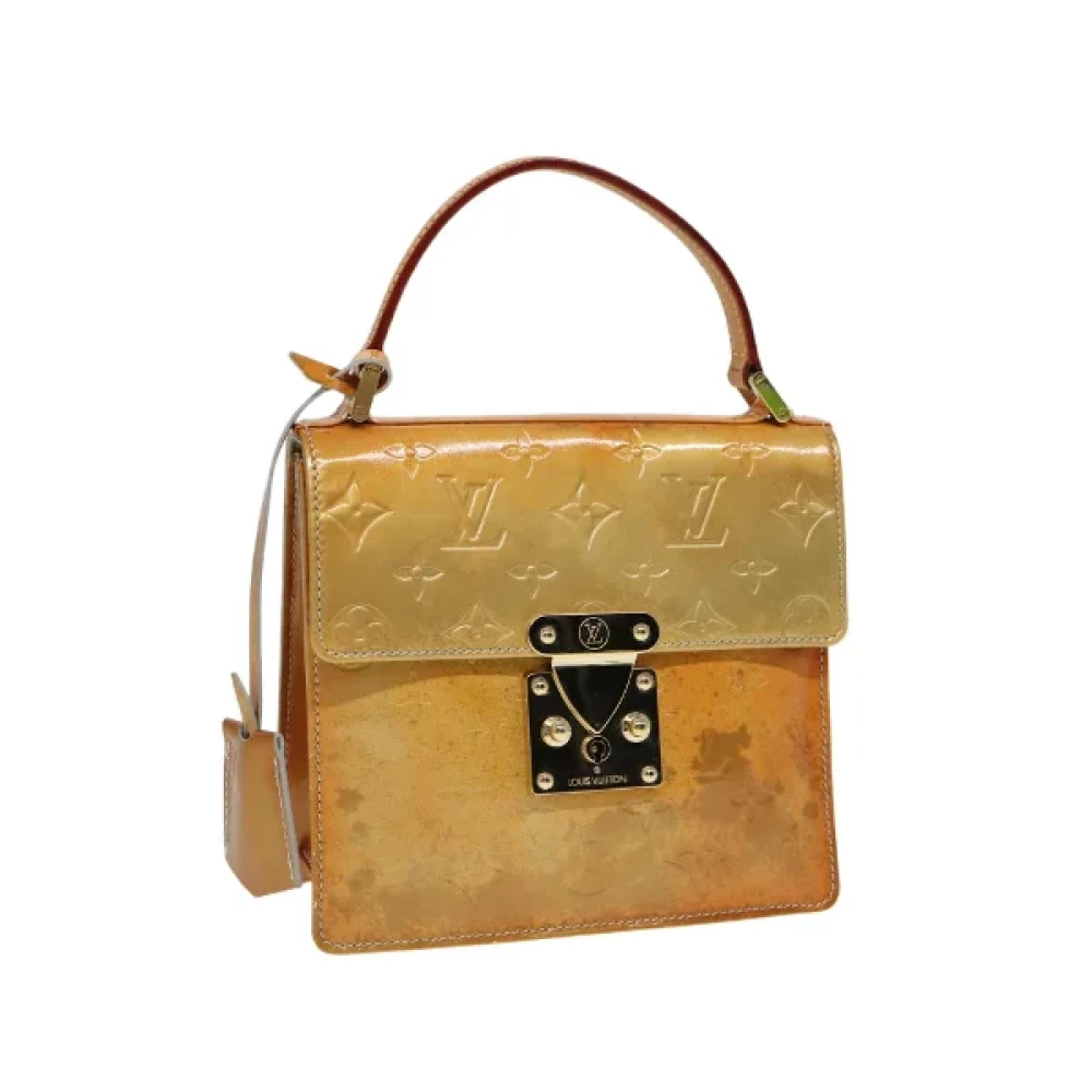 Louis Vuitton Vintage Pre-owned Leather handbags Brown Dames