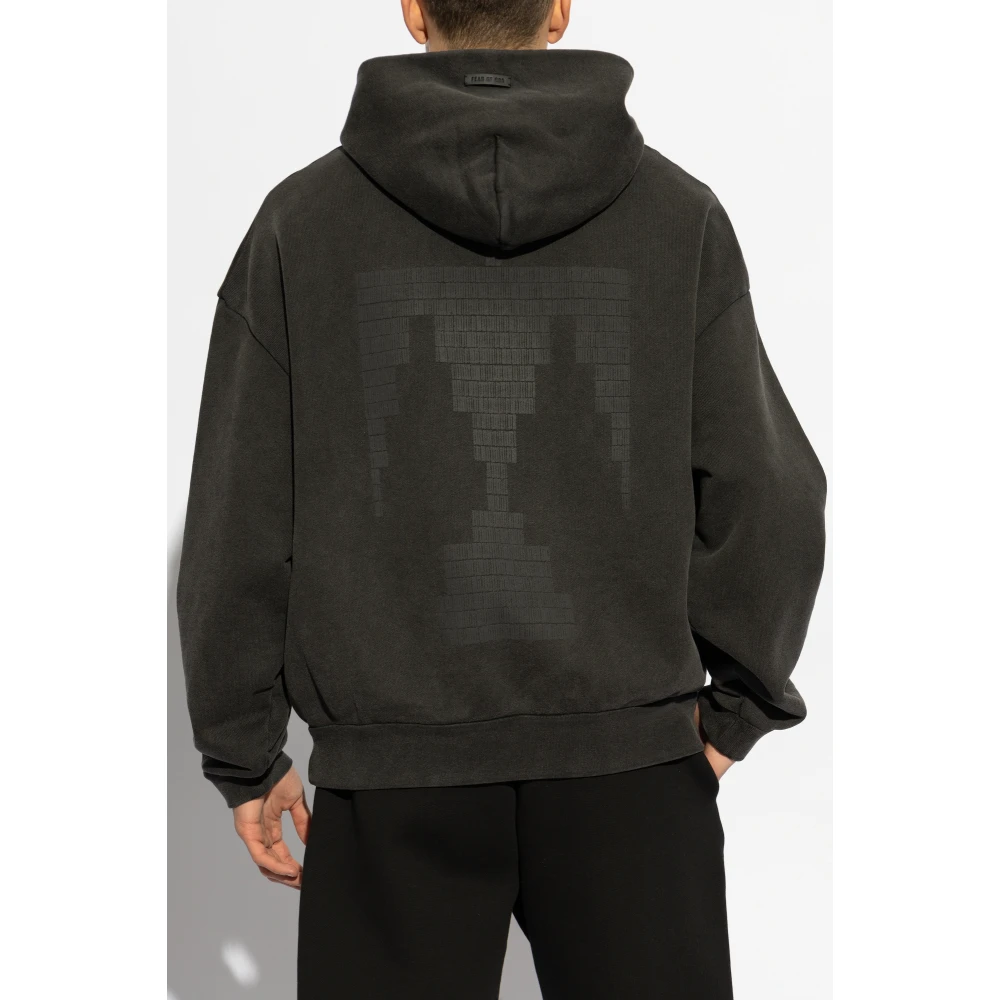 Fear Of God Hoodie Gray Heren