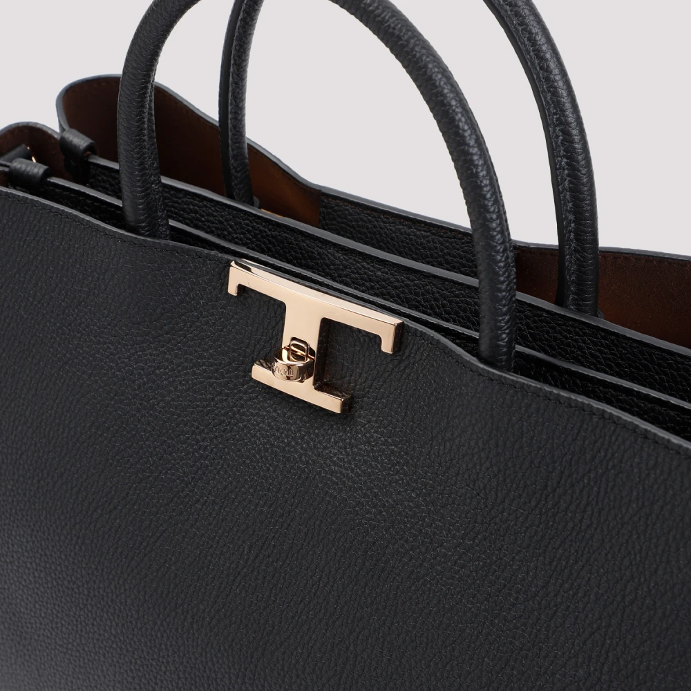 TOD'S Zwarte Tsq2 Leren Schoenen Black Dames