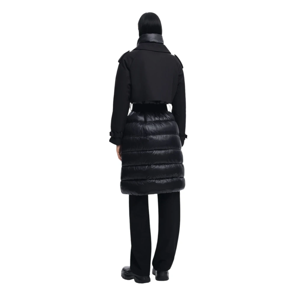 Desigual Gewatteerde Jas Herfst Winter Collectie Vrouwen Black Dames