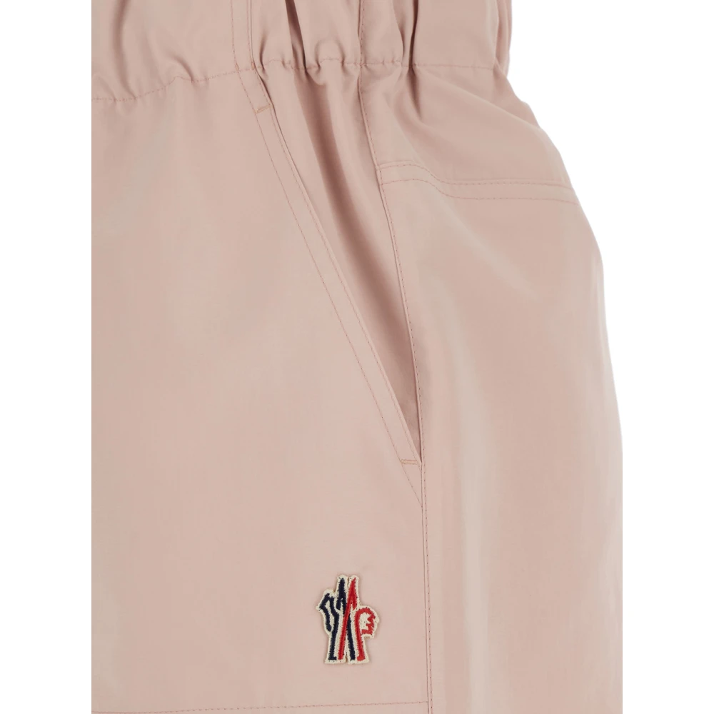 Moncler Roze Grenoble Shorts voor Vrouwen Pink Dames