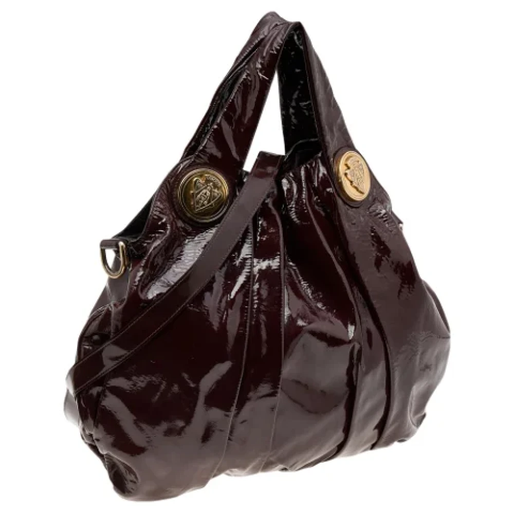 Gucci Vintage Pre-owned Leather totes Red Dames