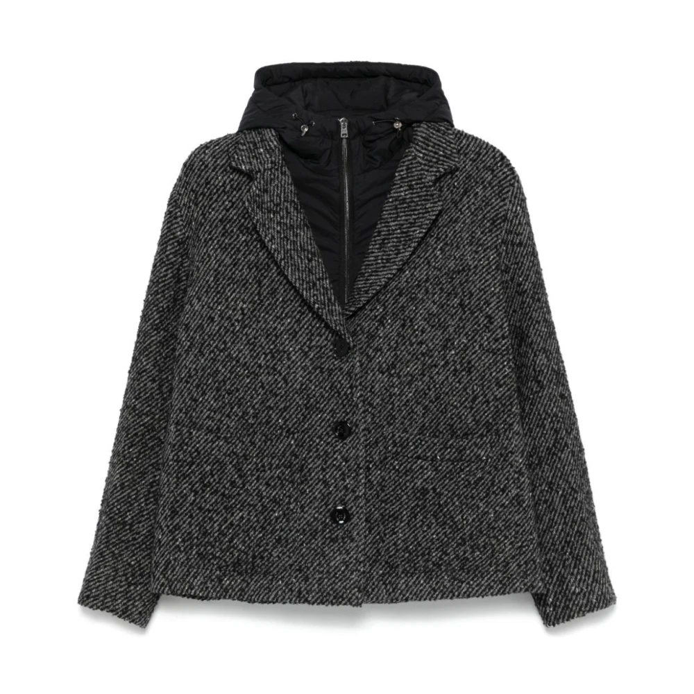 Herno Gelaagde Winterjas Gray Dames