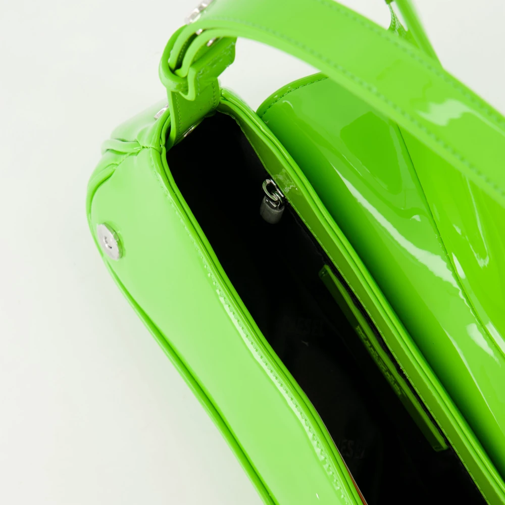 Diesel Glanzende Vert Clutch Lente-Zomer 2025 Green Dames