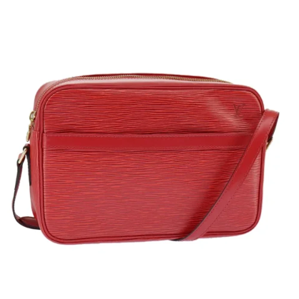 Louis Vuitton Vintage Pre-owned Leather shoulder-bags Red Dames