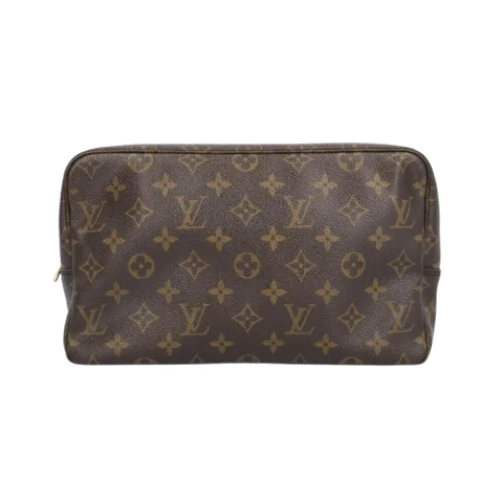 Louis Vuitton Vintage Pre-owned Canvas clutches Brown Dames