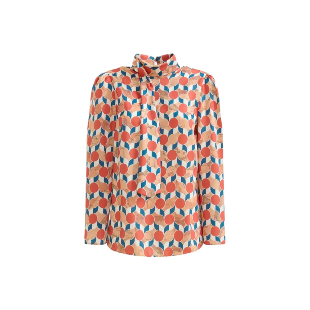 Alviero Martini 1a Classe Lange mouw blouse Multicolor Dames