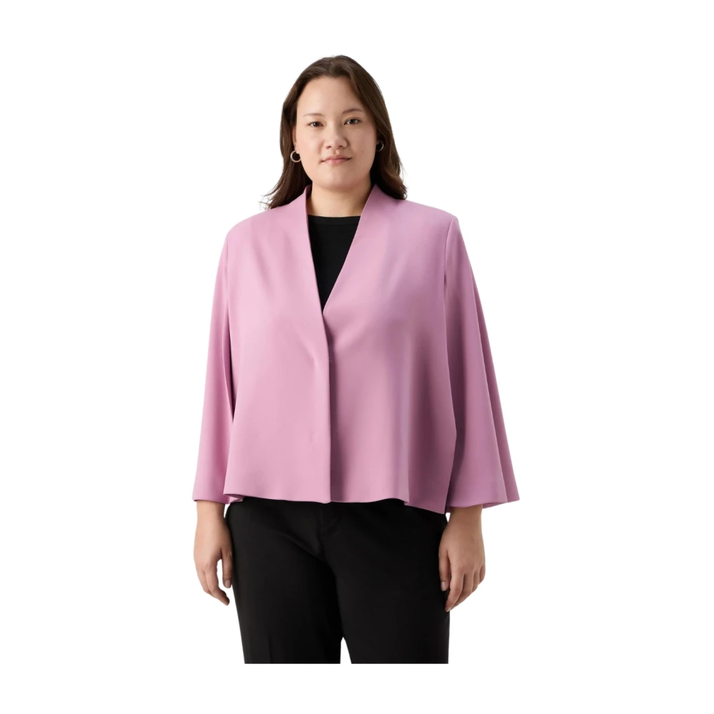 Marina Rinaldi Zerbino Jas Pink Dames