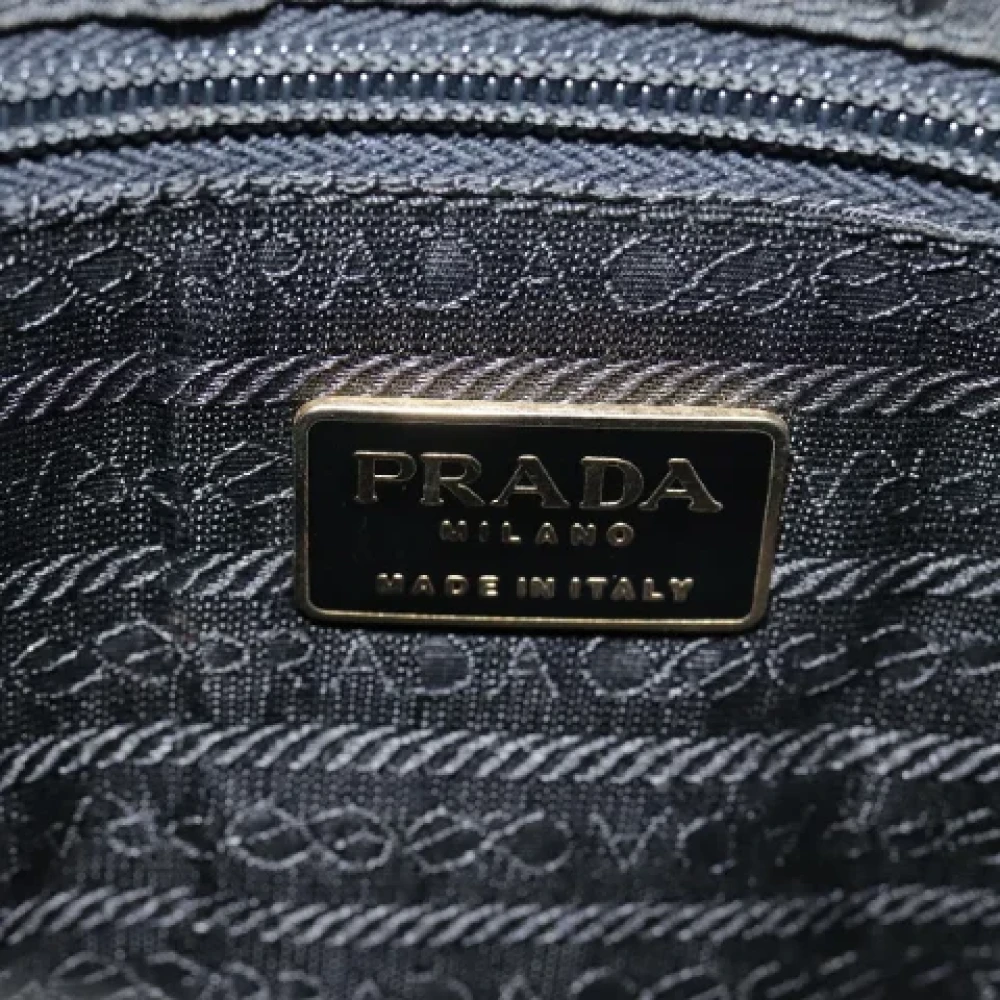 Prada Vintage Pre-owned Fabric prada-bags Black Dames