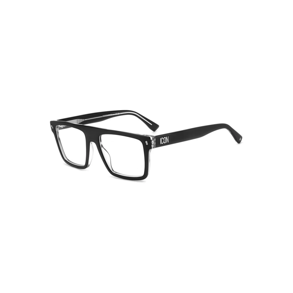 Dsquared2 Svart Kristall Icon 0012 Solglasögon Black, Unisex