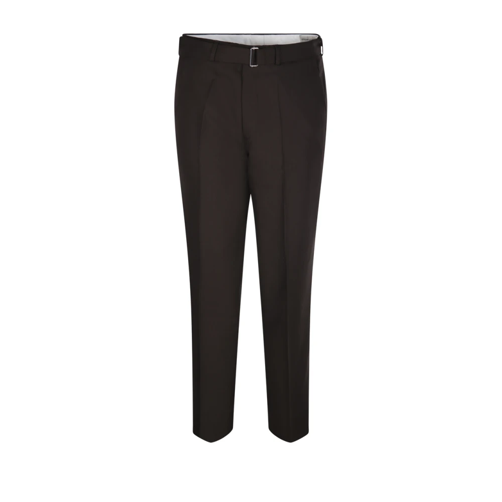 Officine Générale Donkere Koffie Nash Pant Brown Heren