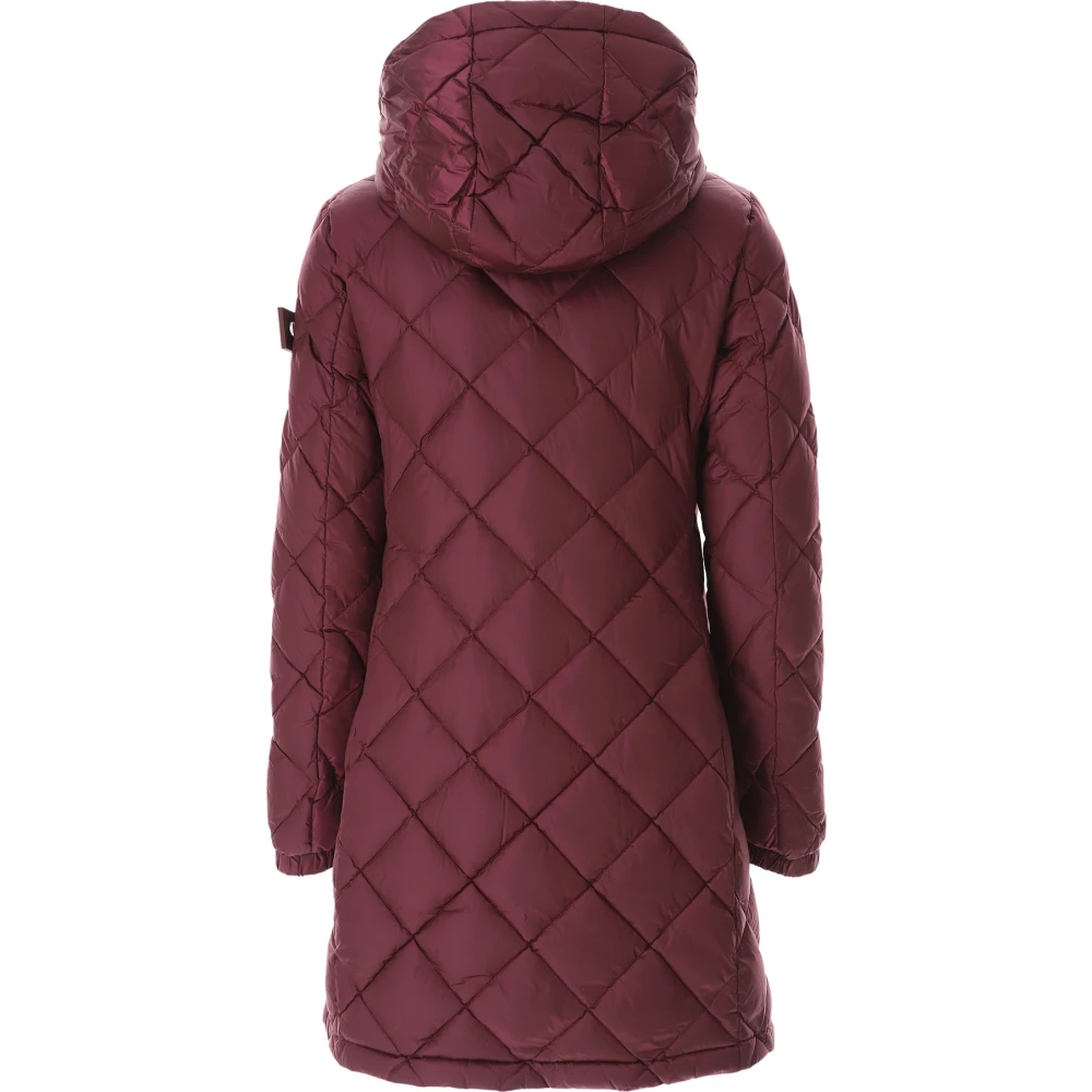 add Bordeaux Jas Collectie Red Dames