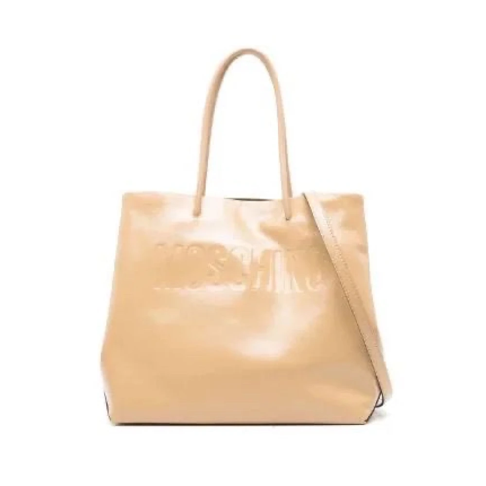 Moschino Schoudertas Beige Dames