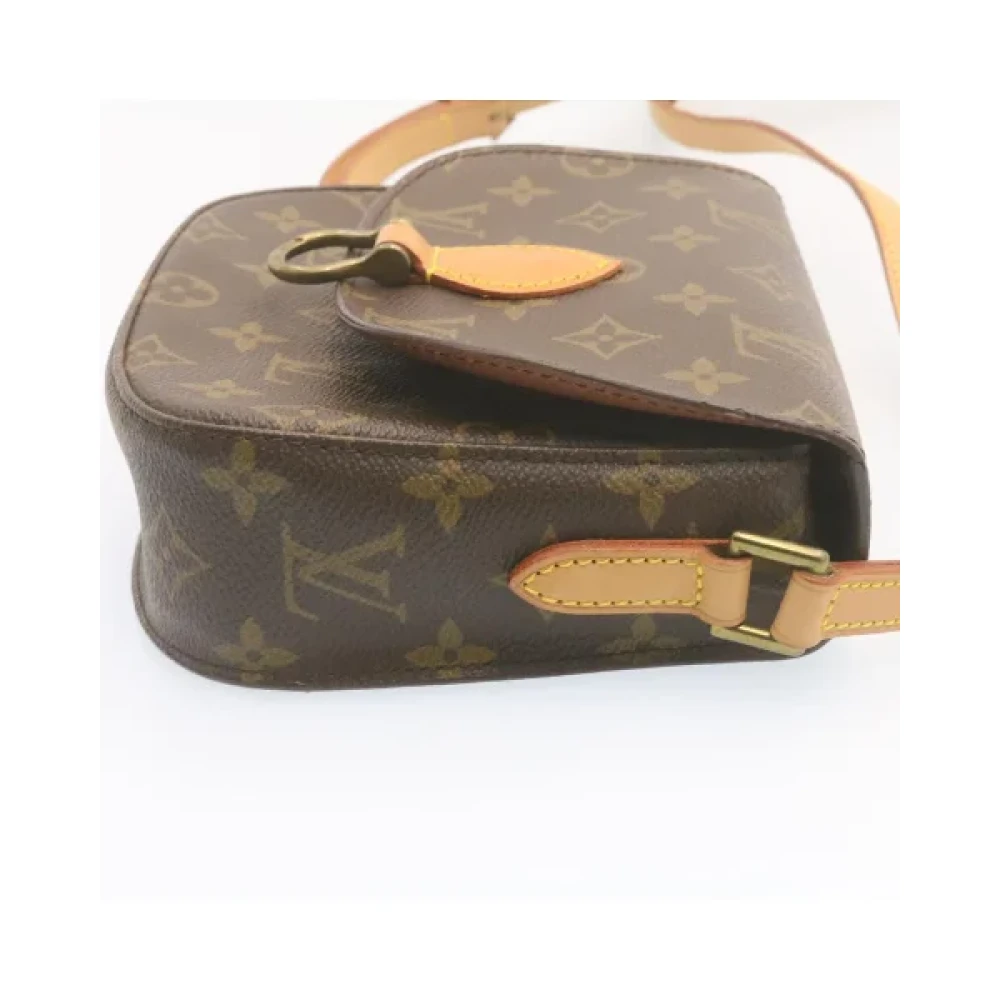 Louis Vuitton Vintage Tweedehands Louis Vuitton Cartouchiere in Monogram Canvas Brown Dames