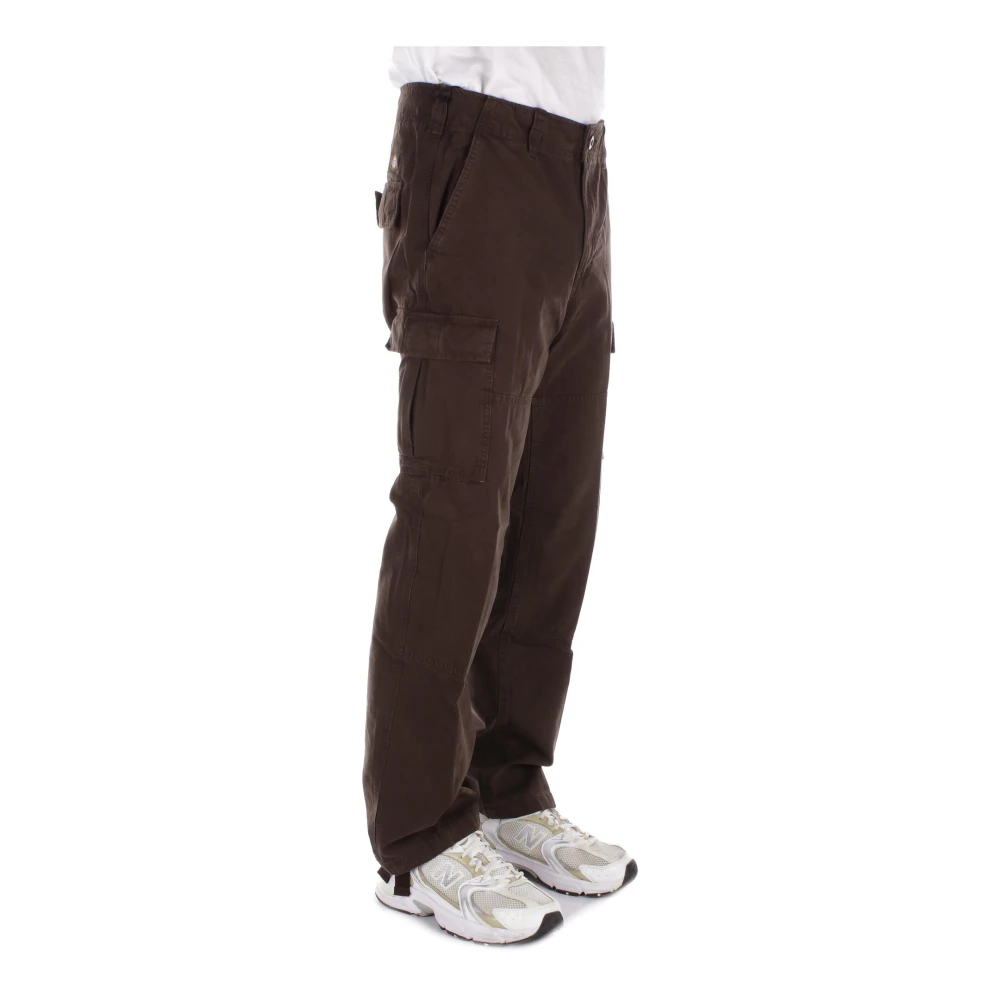 Dickies Logo Achterbroek met Zakken Brown Heren