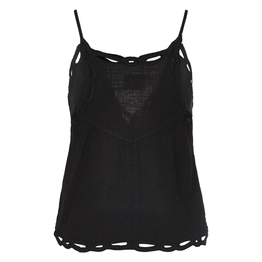 Isabel Marant Étoile Tomeki-Gb Top Black Dames