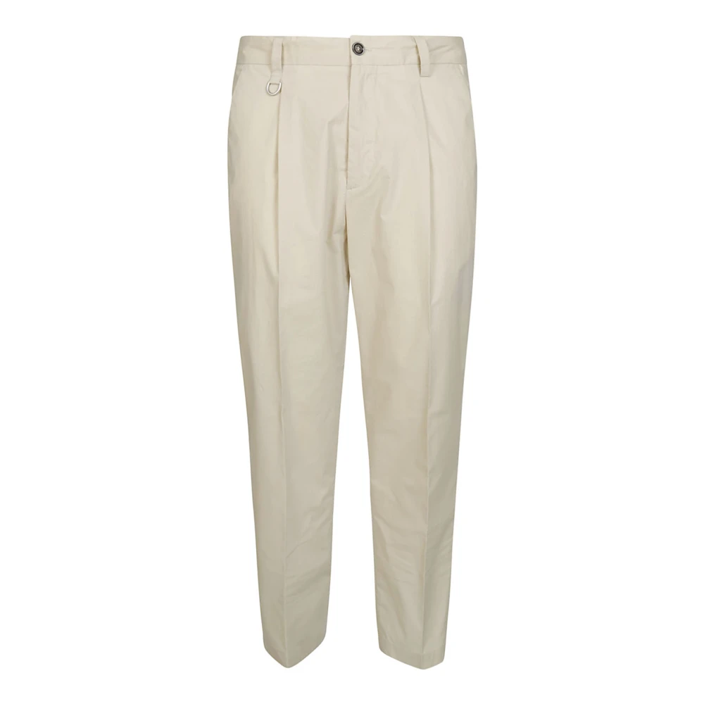 Paolo Pecora Suit Trousers Beige Heren