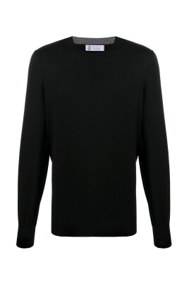 pull-noir-col-rond