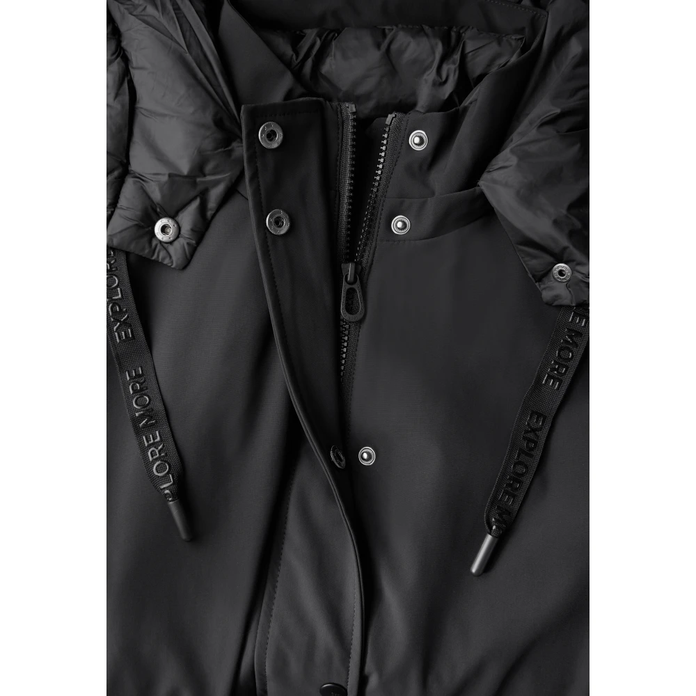 cecil 2-in-1 Trenchcoat met Afneembare Capuchon Black Dames